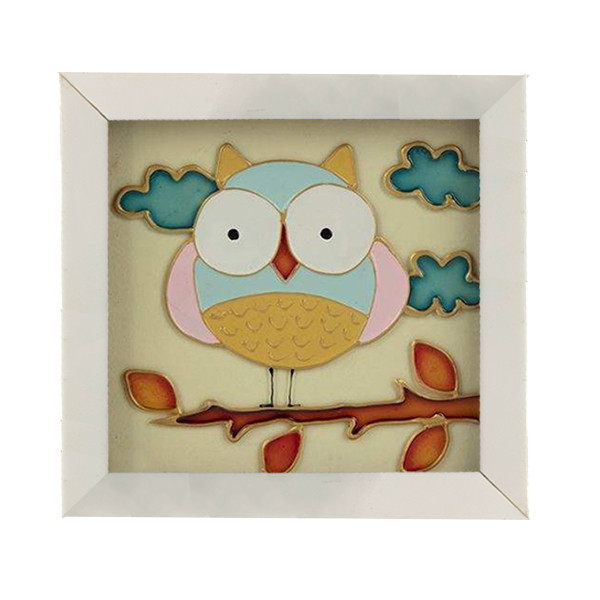 تابلو ویترای طرح پرنده کد 1039