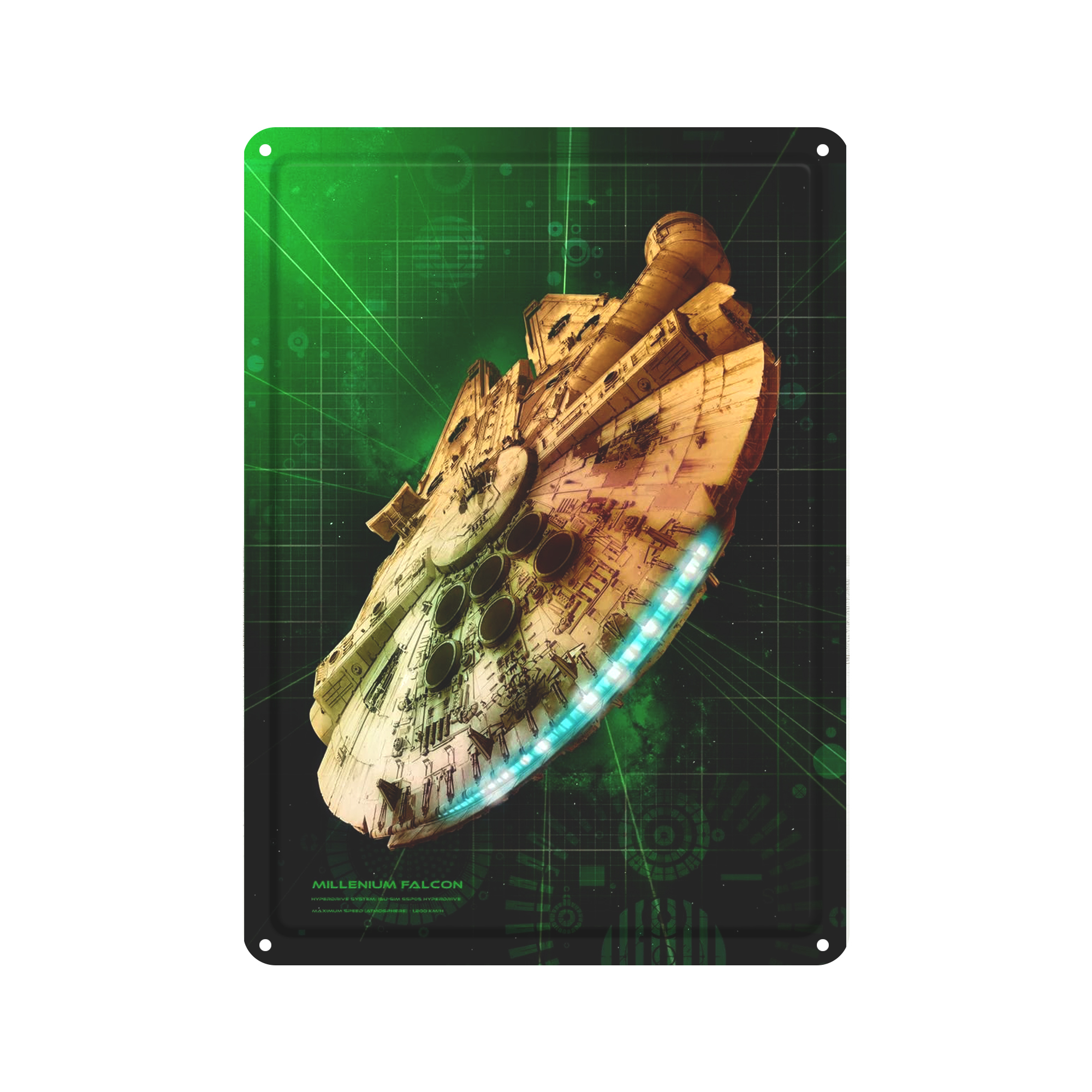 دیوارکوب مدل جنگ ستارگان کد  s 546