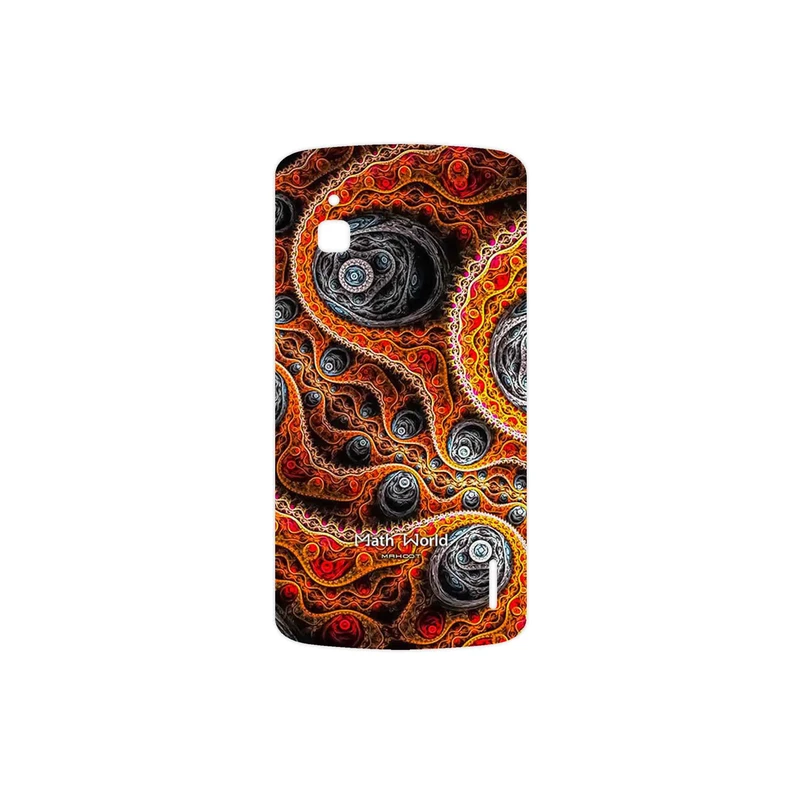 برچسب پوششی ماهوت مدل Mathematical Geometric Shape 7 مناسب برای گوشی موبایل گوگل Nexus 4