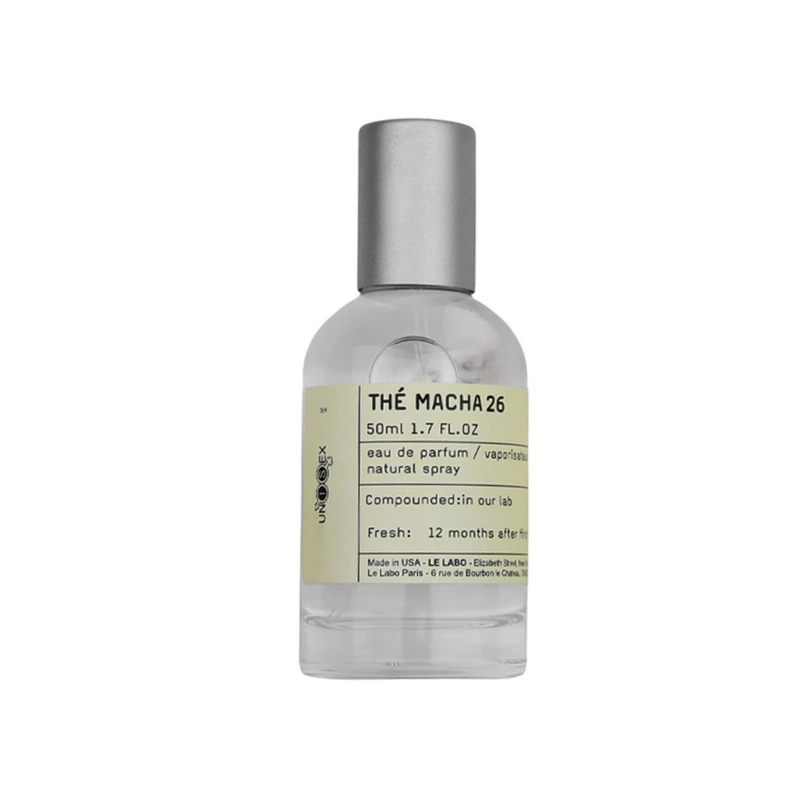 ادوپرفیوم لی لابو مدل THE MACHA 26 با رایحه گرم، معتدل حجم 50 میلی‌لیتر