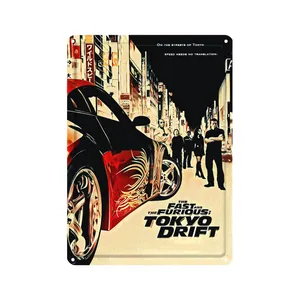 دیوارکوب مدل فیلم سریع و خشن کد s 1439