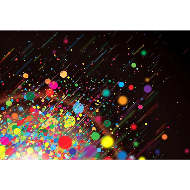 تابلو شاسی طرح رنگ های انتزاعی مدل T1174