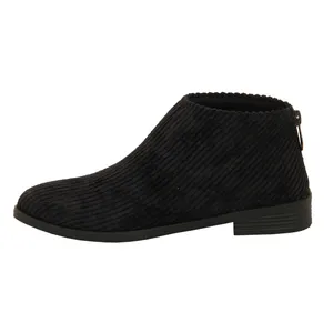 نیم بوت زنانه مدل کبریتی کد 710 رنگ مشکی