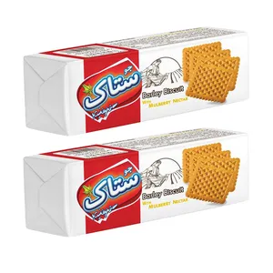 بیسکویت جو با شهد توت ستاک - 200 گرم بسته 2 عددی