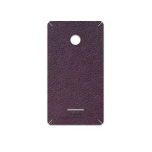 MAHOOT Purple-Leather Cover Sticker for Microsoft Lumia 532