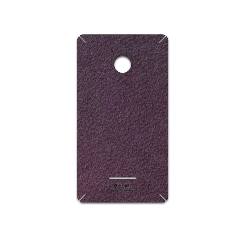 برچسب پوششی ماهوت مدل Purple-Leather مناسب برای گوشی موبایل مایکروسافت Lumia 532