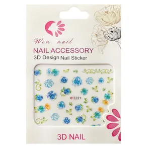 برچسب لنز ناخن مدل E-321