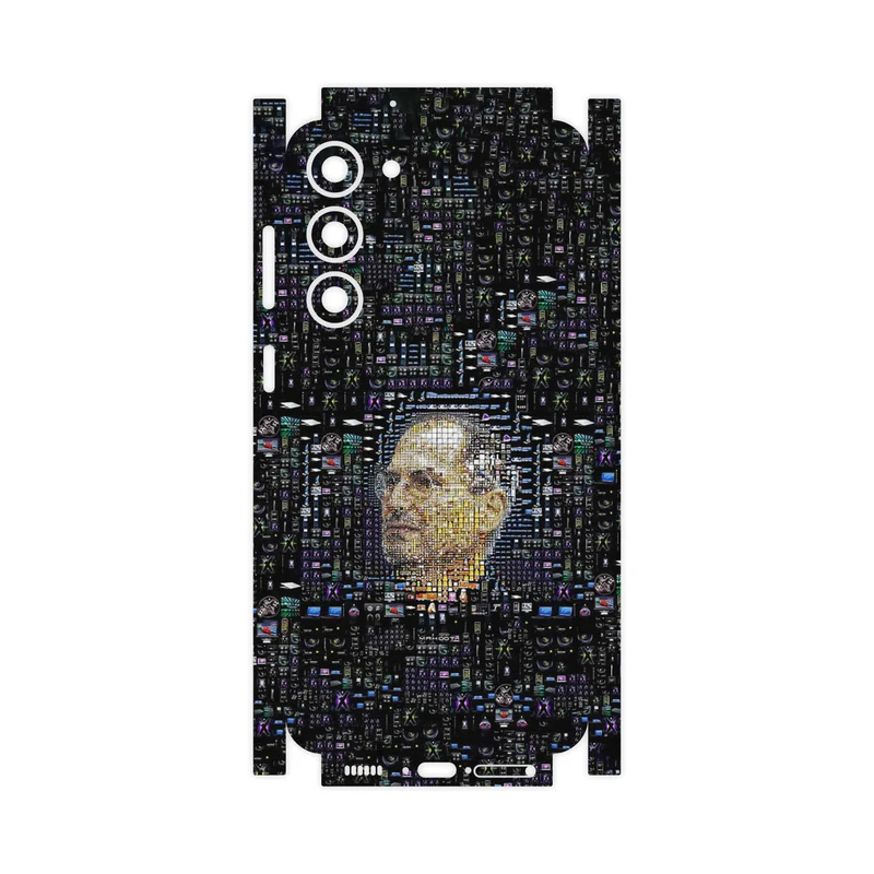 برچسب پوششی ماهوت مدل Collage of Steve Jobs 2-FullSkin مناسب برای گوشی موبایل سامسونگ Galaxy S23 Plus