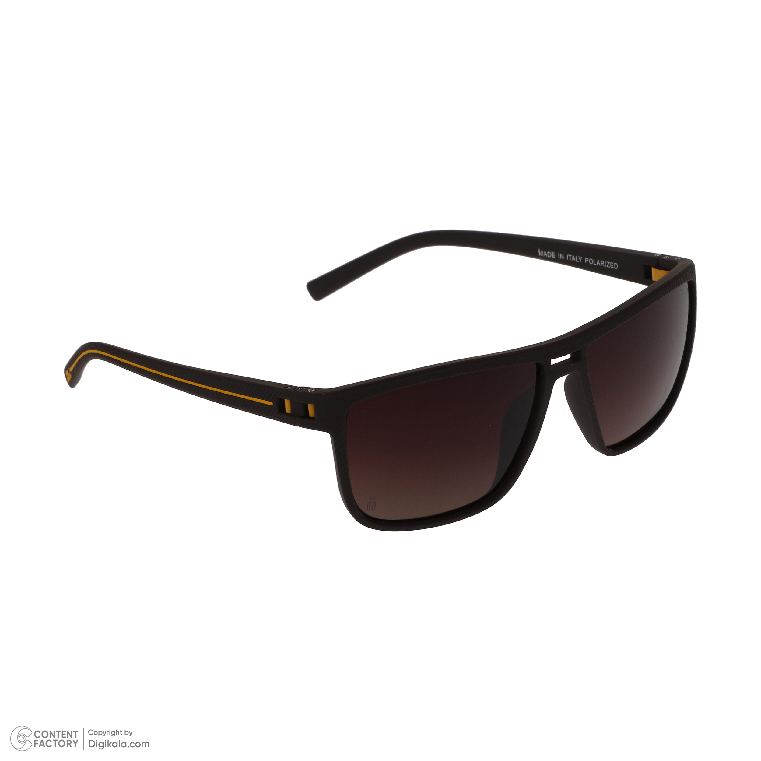عینک آفتابی مردانه اوگا مدل 2305-BROWN-YELLOW