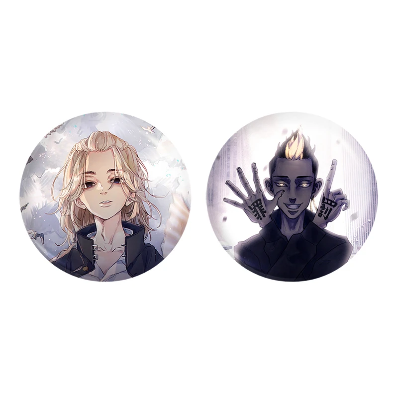 پیکسل خندالو مدل مایکی و هانما انیمه توکیو ریونجرز کد 1114011135 مجموعه 2 عددی