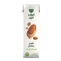 شیر بادام بدون قند افزوده نیچرلین - 1 لیتر 