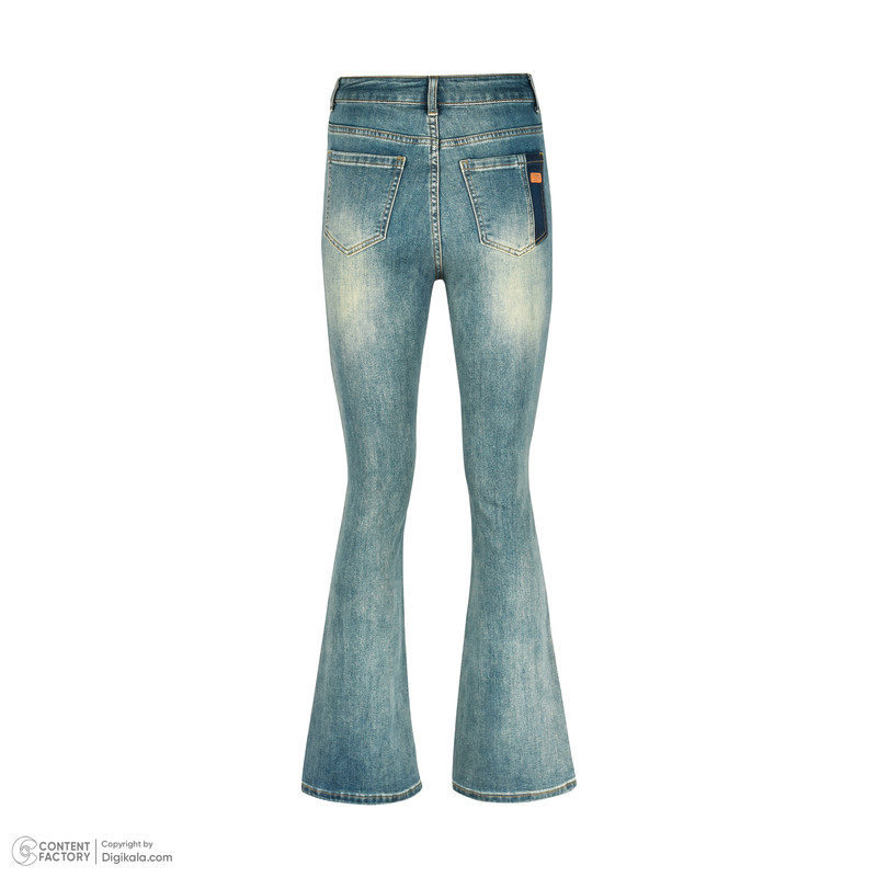 شلوار جین زنانه مدل  بوت کات gh57