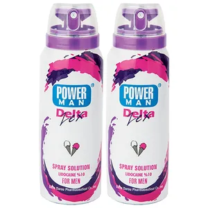 اسپری تاخیری دلتا دارو مدل Vanilla ice cream حجم 65 میلی لیتر مجموعه 2 عددی