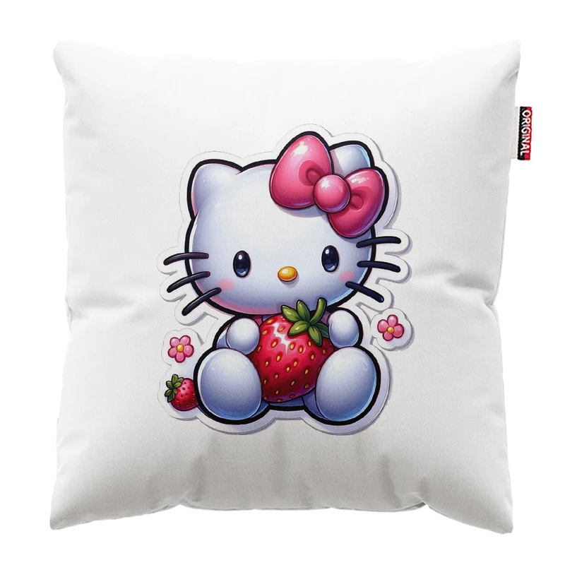   کوسن پاد آفرین طرح کیتی کد 3697 سایز 30*30 سانتی متر