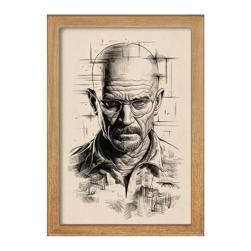 تابلو خندالو مدل بریکینگ بد (Breaking Bad) کد F1743