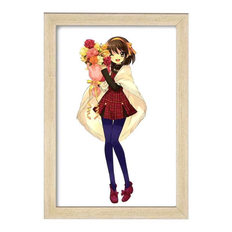 تابلو خندالو مدل هاروهی انیمه ناپدید شدن هارومی سوزومیا The Disappearance of Haruhi Suzumiya  کد 23154