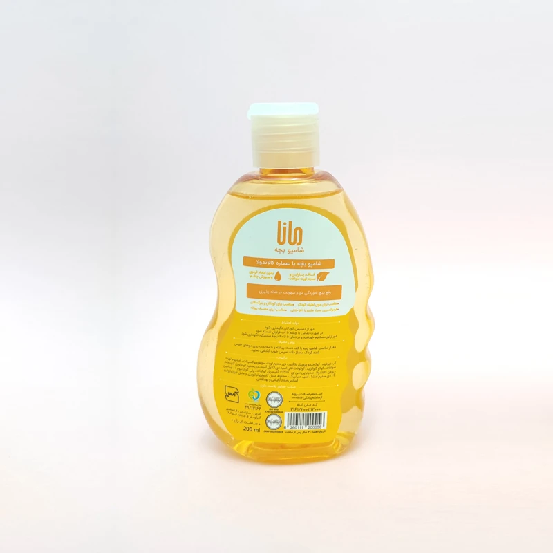 عکس شماره 8 : شامپو بچه سر و بدن مانا مدل شیر و نارگیل حجم 200 میلی لیتر مجموعه پنج عددی