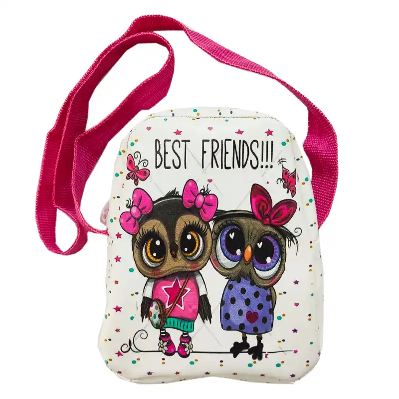 کیف رودوشی دخترانه مدل کارتونی