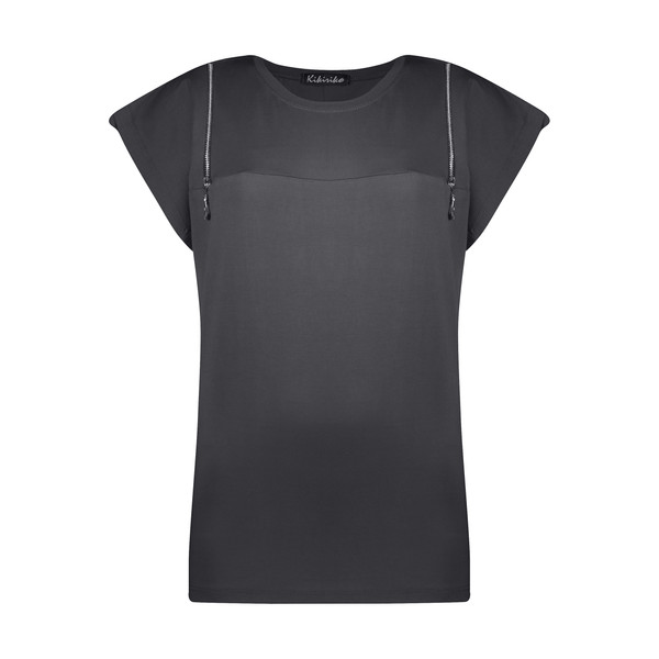 تی شرت آستین کوتاه زنانه کیکی رایکی مدل BB20263-017