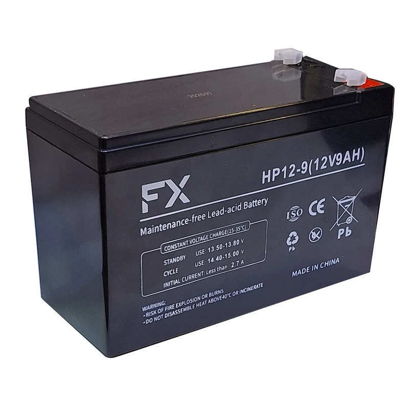 باتری سیلد اسید 12 ولت 9 آمپر ساعت اف ایکس مدل HP12-9