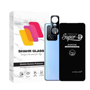 Shahr Glass SUPLNFUSH Screen Protector With Camera Lens Protector For Xiaomi 11T / 11T Pro