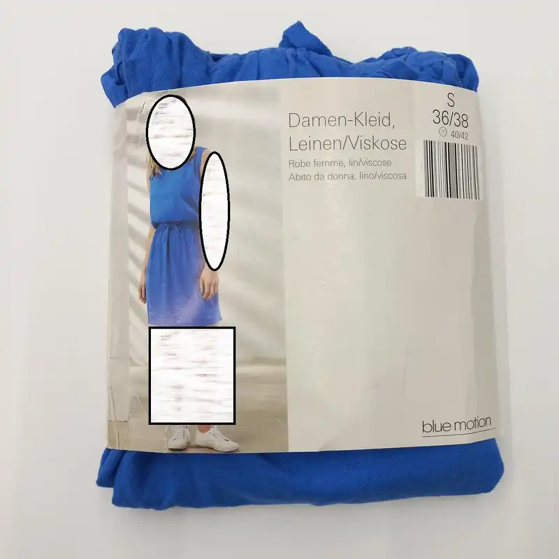 پیراهن زنانه بلو موشن مدل لینن کد 15064216