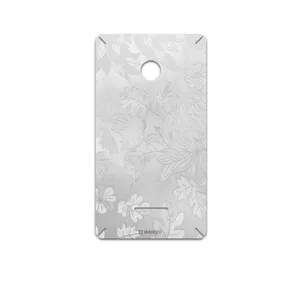 MAHOOT Silver-Wildflower Cover Sticker for Microsoft Lumia 532