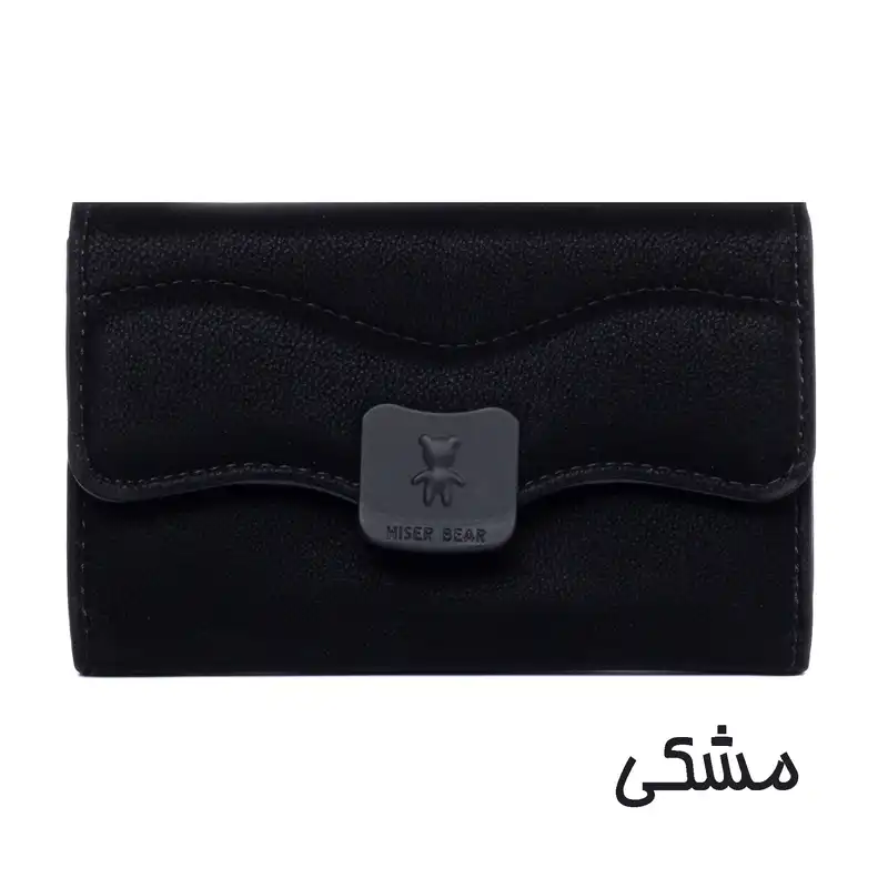 کیف پول زنانه پرتیزس مدل موج کد 2020042