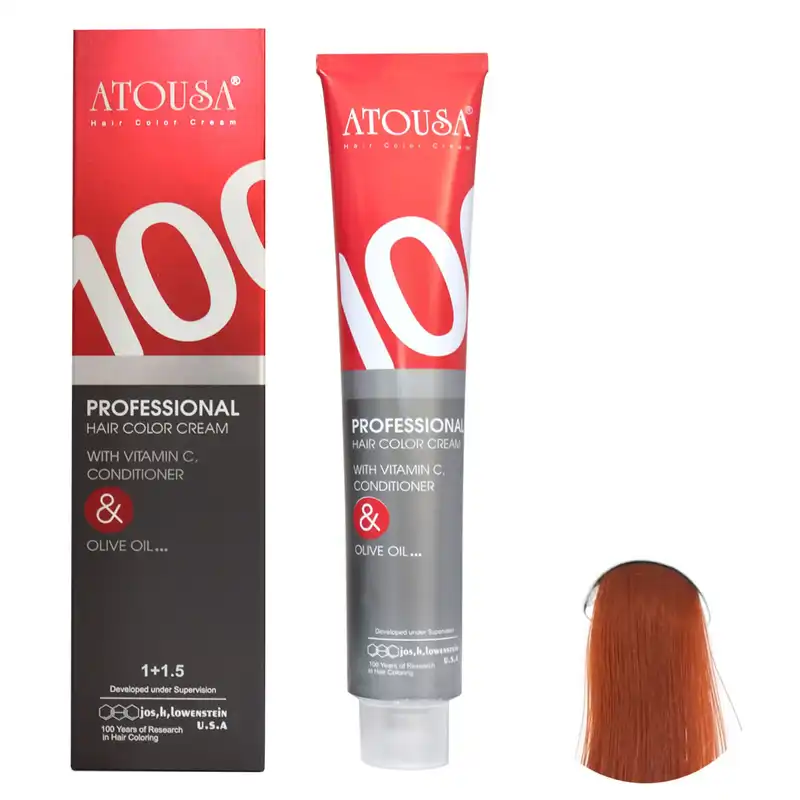 رنگ مو آتوسا شماره K5 حجم 100 میلی لیتر رنگ بلوند مسی تیره