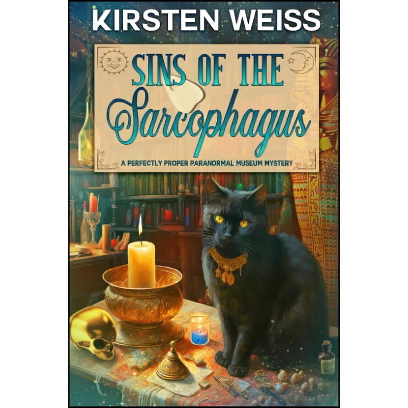 کتاب Sins of the Sarcophagus اثر Kirsten Weiss انتشارات تازه ها