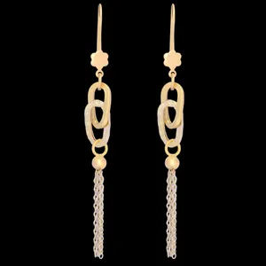 گوشواره طلا 18 عیار زنانه طلای مستجابی کد 05