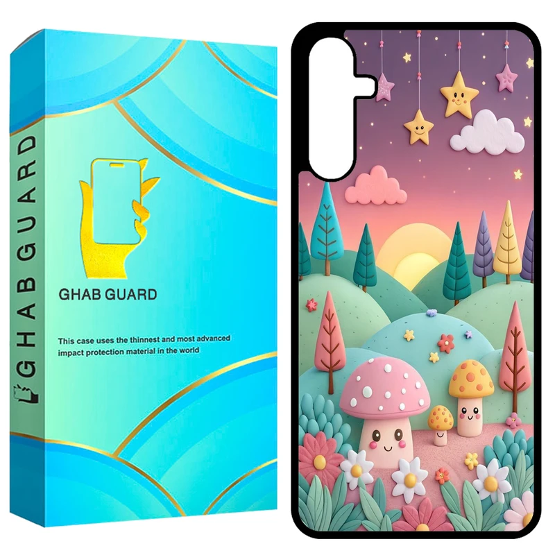 کاور قاب گارد طرح قارچی مدل GCHPA14 مناسب برای گوشی موبایل سامسونگ Galaxy A14 4G / A14 5G / M14 5G