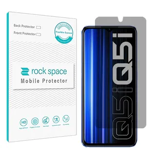 Rock space code PRV privacy screen protector suitable for Realme Q5i
