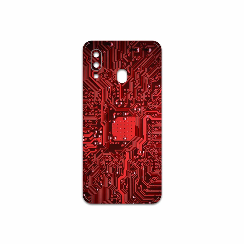 برچسب پوششی ماهوت مدل Red Printed Circuit Board مناسب برای گوشی موبایل سامسونگ Galaxy A40