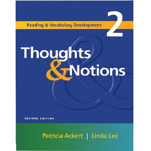 کتاب Thoughts and Notions 2 اثر Patricia Ackert And Linda Lee انتشارات F.T Press