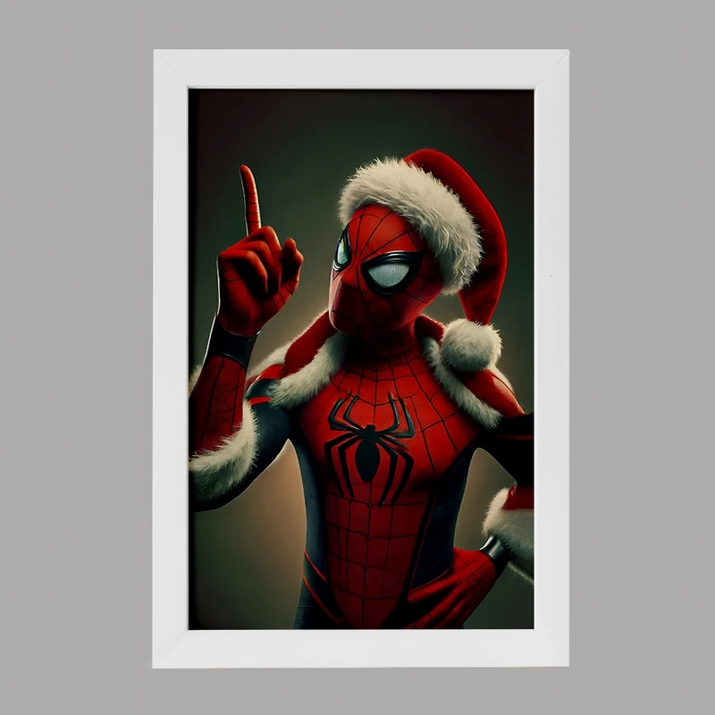 تابلو خندالو مدل مرد عنکبوتی (Spider Man) کد F8095