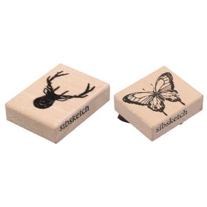 نقد و بررسی مهر سیب مدل Butterfly-Antler مجموعه 2 عددی توسط خریداران