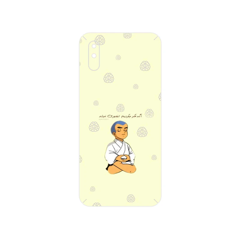 برچسب پوششی ماهوت مدل Ikkyu-san مناسب برای گوشی موبایل آنر 9A