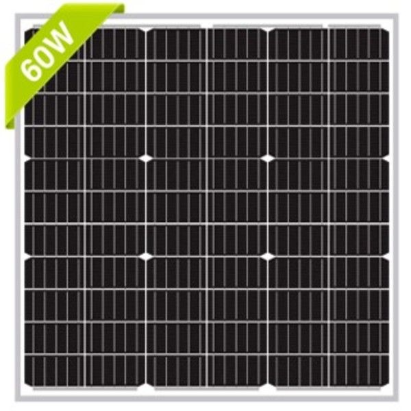 پنل خورشیدی 60 وات ای پی وی ایسولا مدل YH60W-18M