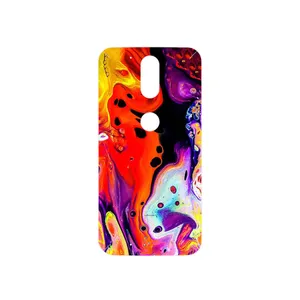 MAHOOT Abstract Oil Art Cover Sticker for Motorola Moto G4