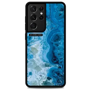 AKAM AMC-WSGS21U-MARBLE-42 Cover For Samsung Galaxy S21 Ultra