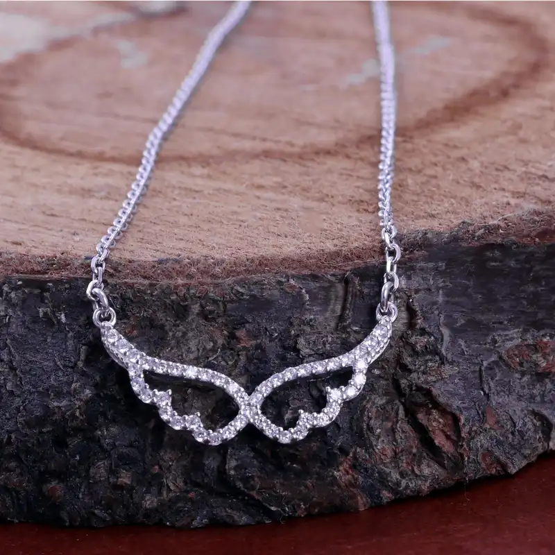 گردنبند نقره زنانه مدل AMT-M124