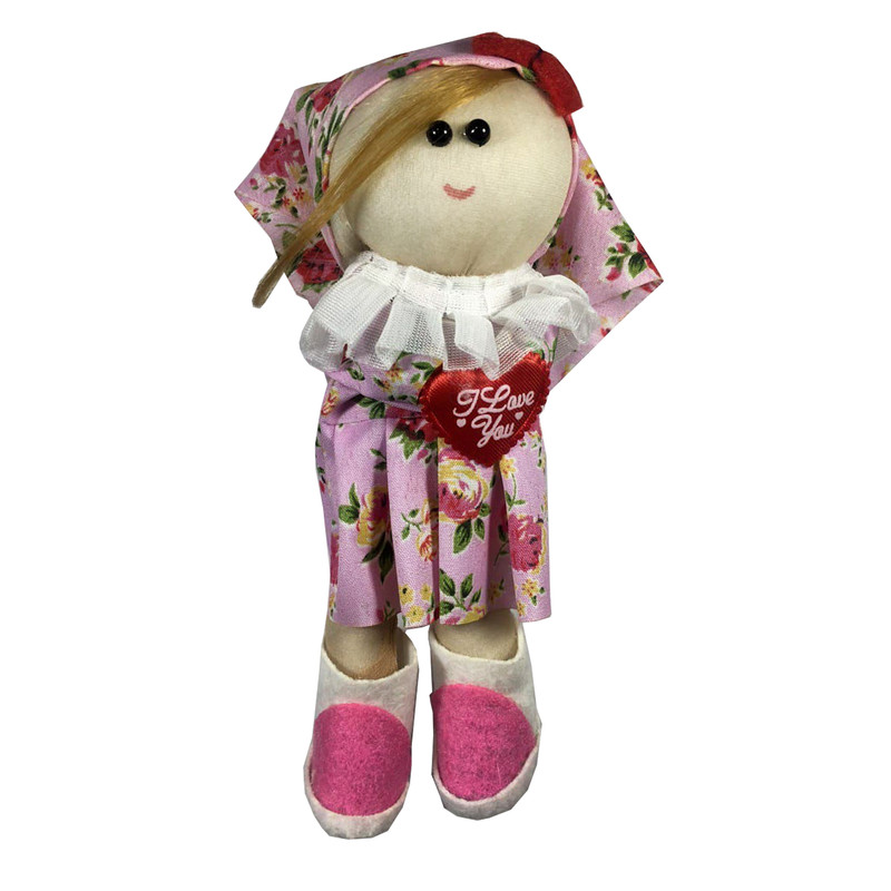 عروسک مدل دختر روسی طرح لاو کد 103 ارتفاع 23 سانتی متر