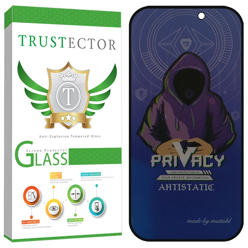 محافظ صفحه نمایش تراستکتور مدل PRMT مناسب برای گوشی موبایل اپل iPhone 15 / iPhone 16