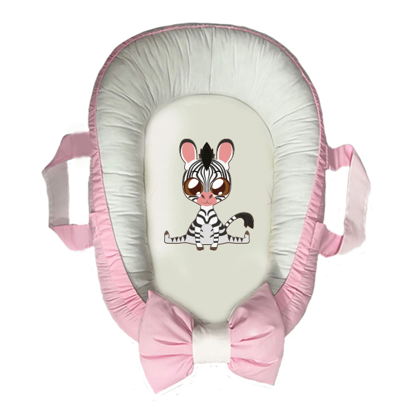 سرویس خواب سه تکه نوزاد مدل گارد محافظ دار طرح فانتزی کد 0100