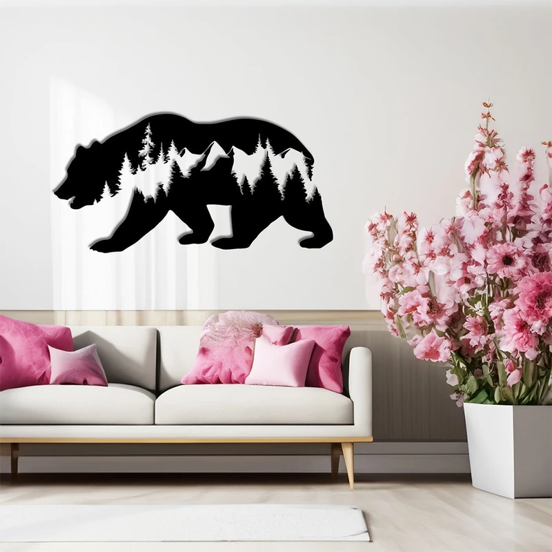 استیکر دکو رستا مدل خرس کد C371