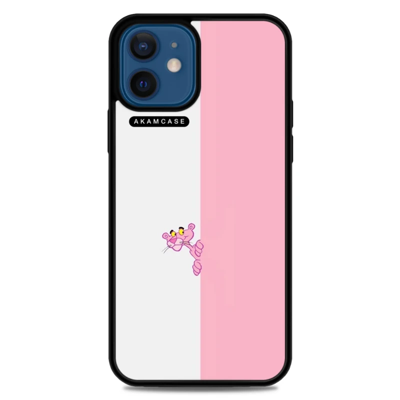 کاور آکام مدل AMC-WA12M-PINK PANTHER16 مناسب برای گوشی موبایل اپل iPhone 12 Mini