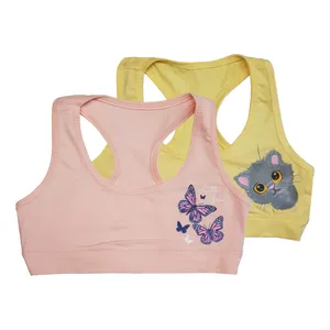 نیم تنه دخترانه نست کیدز مدل YCCB بسته 2 عددی