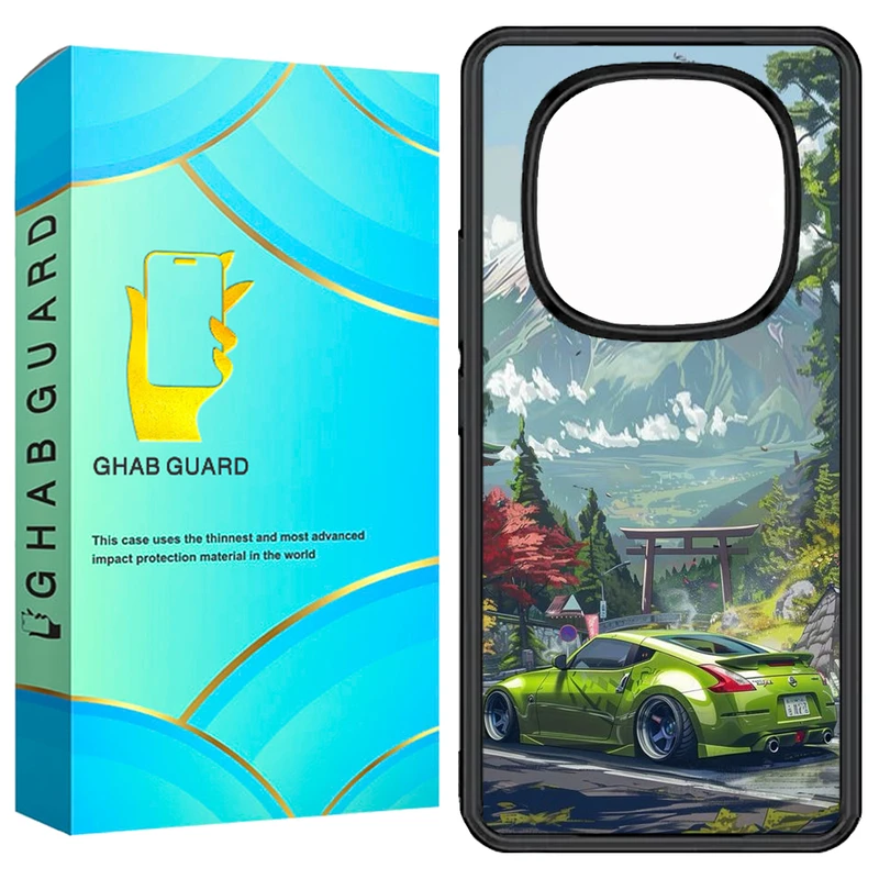 کاور قاب گارد طرح ماشین مدل GN14P مناسب برای گوشی موبایل شیائومی Redmi Note 14 Pro 5G / Note 14 Pro Plus 5G