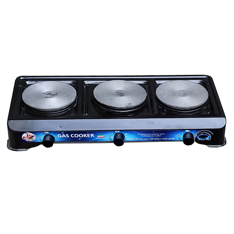 اجاق گاز رومیزی رینوزیت استار مدل RU3-E اجاق گاز رومیزی رینوزیت استار مدل RU3-E